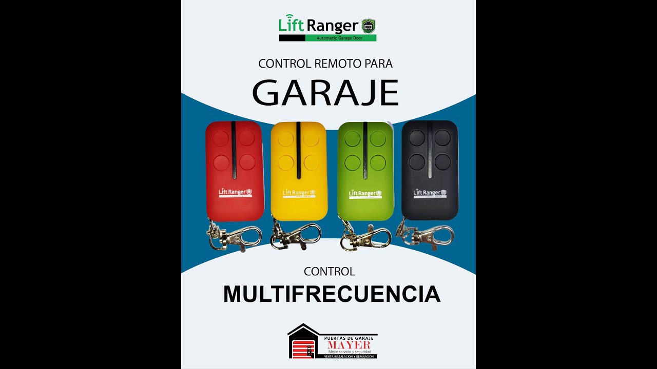 Control Remoto Multifrecuencia : modelo 2022