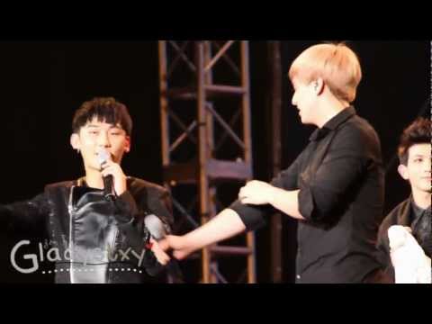 [FANCAM] 130322 U-Kiss @ Twin Towers Alive in Malaysia - Party All The Time (AJ & Eli)