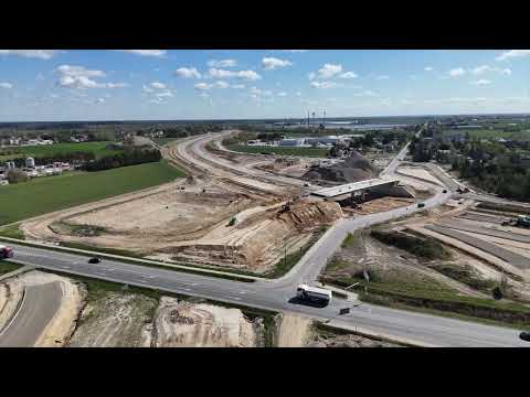 Budowa drogi ekspresowej S19 Lublin Lubartów tydzień 18