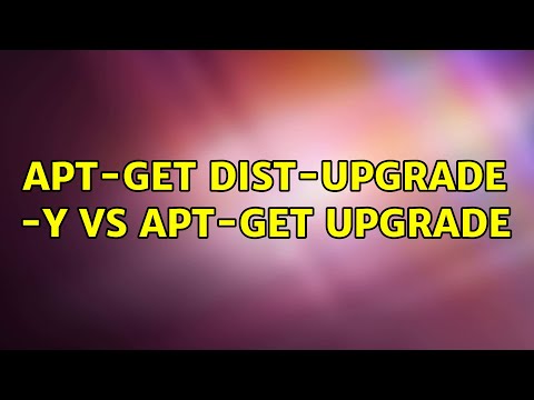 Apt-get dist-upgrade -y vs apt-get upgrade