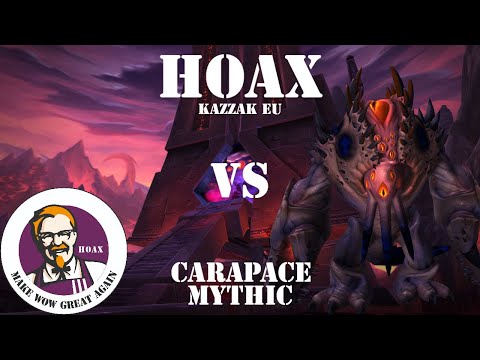 Hoax vs. Mythic Carapace of N'zoth Ny'alotha | Unholy dk