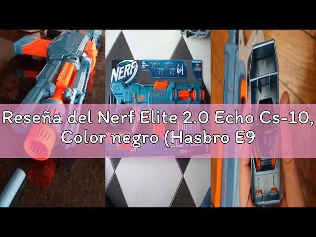 Vídeo relacionado con Nerf Elite 2.0 Echo Cs-10, Color negro (Hasbro E9533EU4)