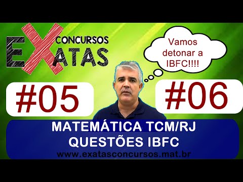 TCM - RJ  - 2016 - Questões 05 e 06