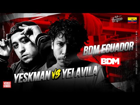 YESKMAN 🇪🇨 Vs. YEI AVILA 🇪🇨 | FINAL NACIONAL DE BDM ECUADOR 2022 @bdmgoldecuador #VersoKrudo