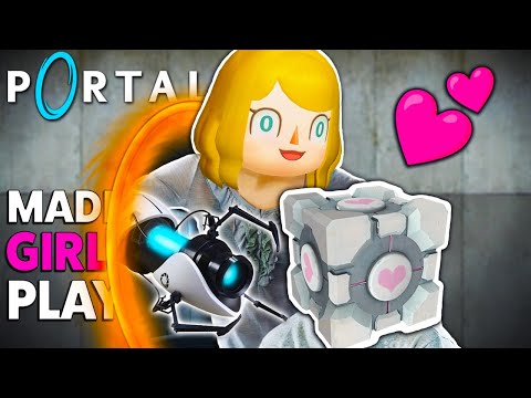 Made My Girlfriend Play Portal