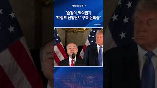 "손정의, 백악관과 '트럼프 산업단지' 구축 논의중"
