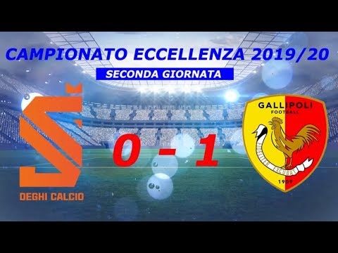 Gli highlights di Deghi calcio - Gallipoli Football 1909 0-1.