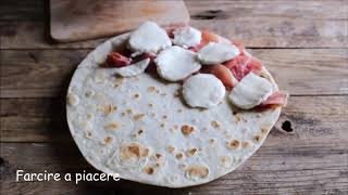 Come scaldare e farcire la Piadina