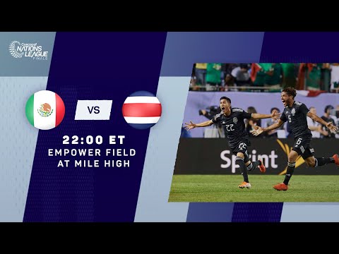 2021 Concacaf Nations League Finals | Mexico vs Costa Rica