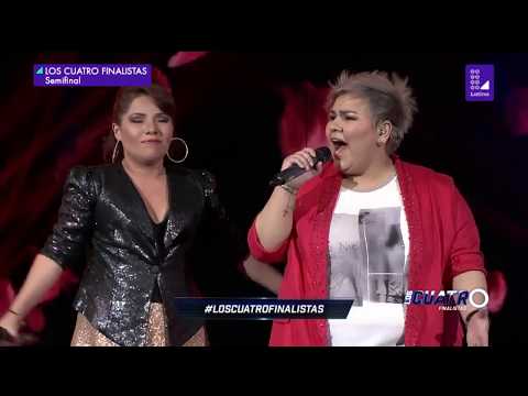 Los Cuatro Finalistas Susan Ochoa & Marcela Navarro - esta hembra no llora