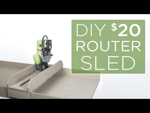 $20 Router Sled Jig | 20