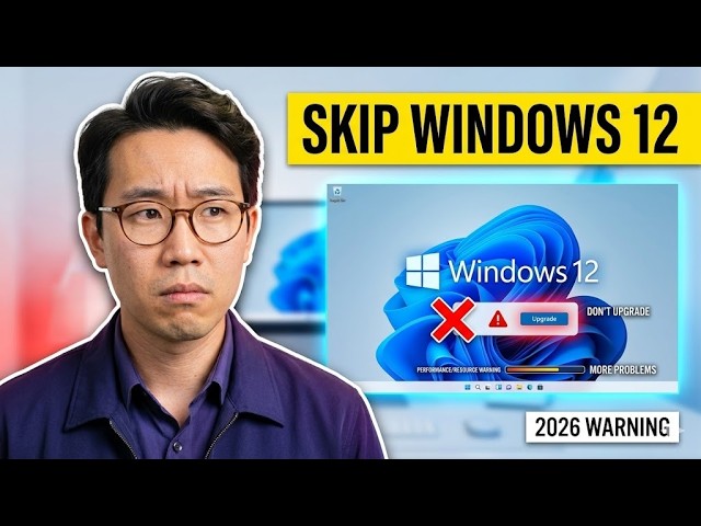 Windows 12 is Here: Why I’m NOT Upgrading (And you shouldn’t either)