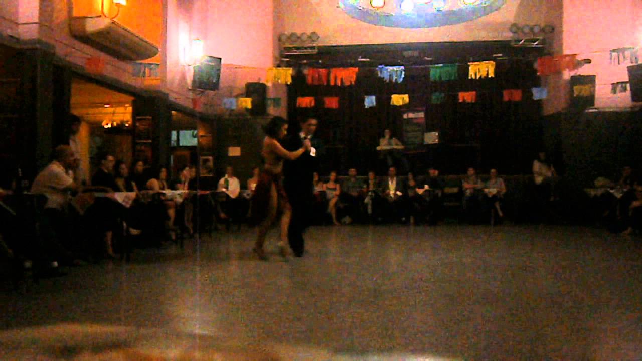 Alexa Yepes y Edwin Espinoza en El Motivo Tango, 6/5/13