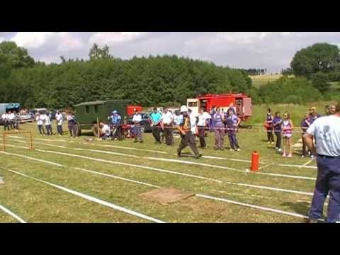 SDH Srlín - muži - štafeta - Drhovice 2013