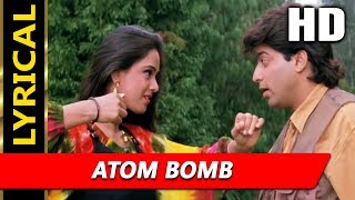 Atom Bomb With Lyrics | Alka Yagnik, Abhijeet Bhattacharya