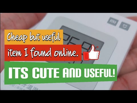 Unboxing Xiaomi Mijia Thermometer 2 - Cheap In Price But Very Useful!