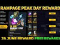 FREE FIRE EVENT FREE FIRE 26 JUNE NEW EVENT Free Fire 26 June Free Reward FREE FIRE NEW EVENT