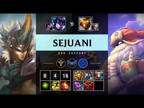 Sejuani Support vs Bard - EUW Diamond Patch 25.11