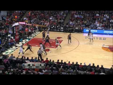 Derrick Rose vs Indiana Pacers 2013.11.16