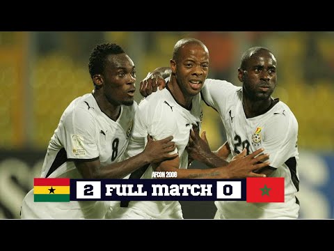 GHANA vs MOROCCO   AFC0N 2008    Full Match