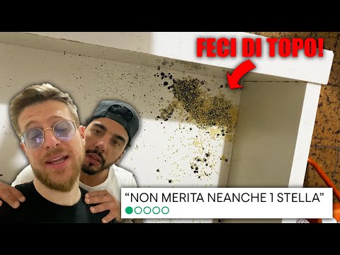 SOPRAVVIVERE per 24H NELL'HOTEL PEGGIORE DI ROMA - ABBIAMO TROVATO DEL SANGU3 E LE FECI DEI TOPI!