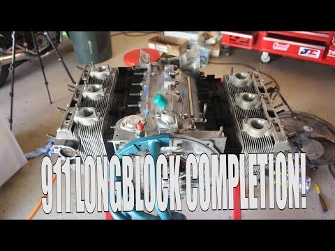 LONG BLOCK ASSEMBLY - PORSCHE TURBO BUILD 13