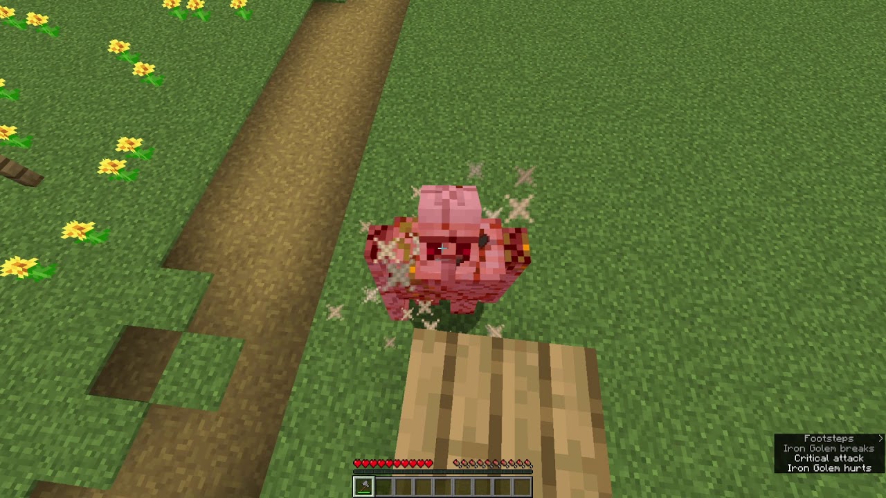 How to kill iron golem in minecraft【speedrun tips】