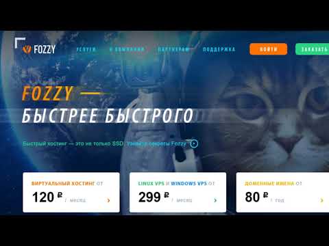 Обзор лучшего хостинга Fozzy