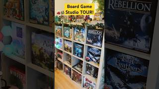 My Board Game Studio TOUR ❤️ #boardgames #games #youtubegamer