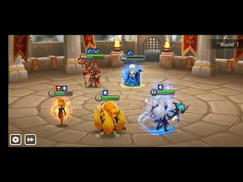 Summoners War - Testando Ramahan + Abellio