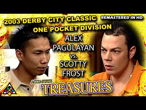 ALEX PAGULAYAN vs SCOTT FROST - 2003 Derby City Classic One Pocket Division