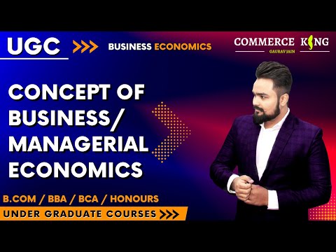 #1, Concept of Business economics | ugc | bcom | bba | ba | bca | honours | Video