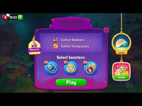 FISHDOM: 🐠🐬🦈 💥💥 Level 10945 Super Hard level, 10946 First try 💥💥