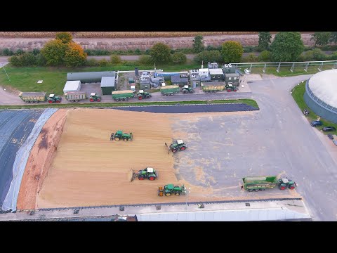 Mais 2022: Krone BIG X 1180 / BIG Harvest / FENDT 1050 /Grosseinsatz maishäckseln / Walter Schütt