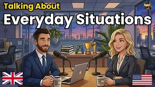 How to Talk About Everyday Situations in English | English Conversation Practice