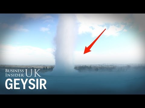 Iceland's 1,000-year-old Strokkur Geysir