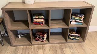 CAPHAUS Sturdy Room 13 Inch Cube Storage Organizer Shelf, with Extra Thick Exterior Edge Review