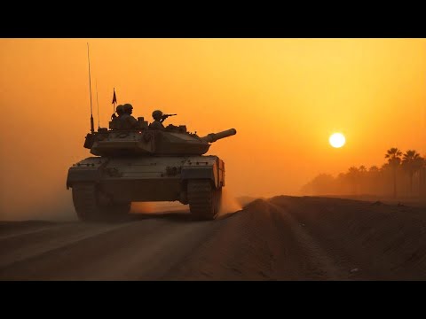 Thunder Runs in Basra - Operation Iraqi Freedom - Animated