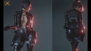 Claire vs Ada Mod Full Gameplay Black Cat Suit