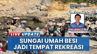 Kreativitas Warga di Sungai Umah Besi Bener Meriah, Ubah Tempat Bekas Bencana Jadi Pemandian