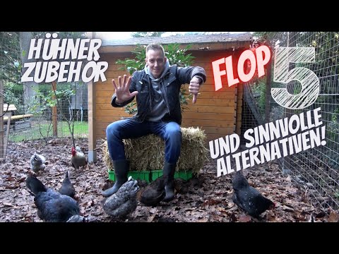 Chicken Tip 28 - 5 Flops and sensible alternatives for the chicken coop