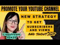 How To Grow Your Youtube Channel Fast Promote Your Channel