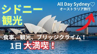 【情報満載】シドニー観光：ハーバーブリッジの頂上まで行ってきました！ホテルランチそして観光も大満喫！