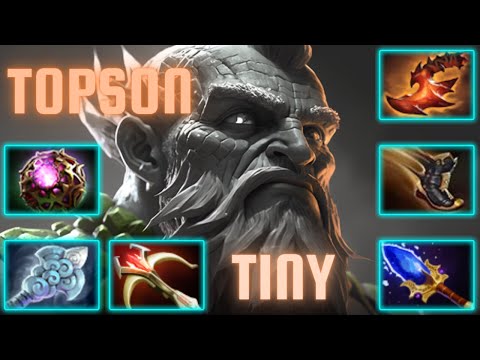TOPSON Tiny: 22 Kills - Pro Mid Gameplay