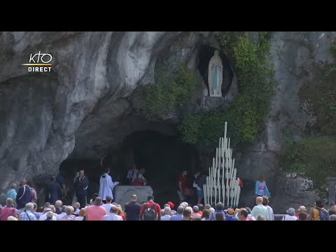 Chapelet du 31 août 2022 à Lourdes