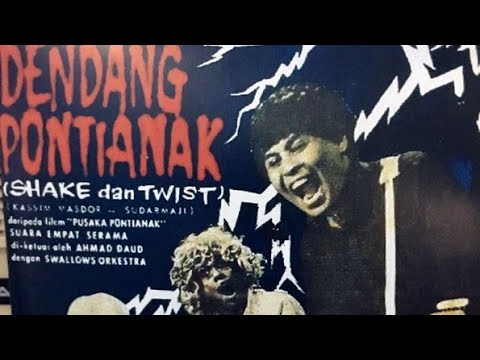 DENDANG PONTIANAK - Ahmad Daud & Suara 4 Serama | OST Malay Film "PUSAKA PONTIANAK" (AI Colorized)