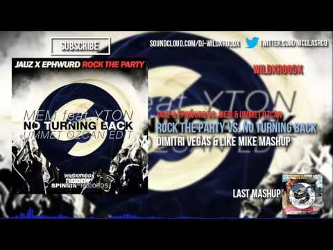 Jauz & Ephwurd vs.MEM & Ummet Ozcan - Rock The Party vs.No Turning Back (DV&LM Mashup)(AMF 2015)