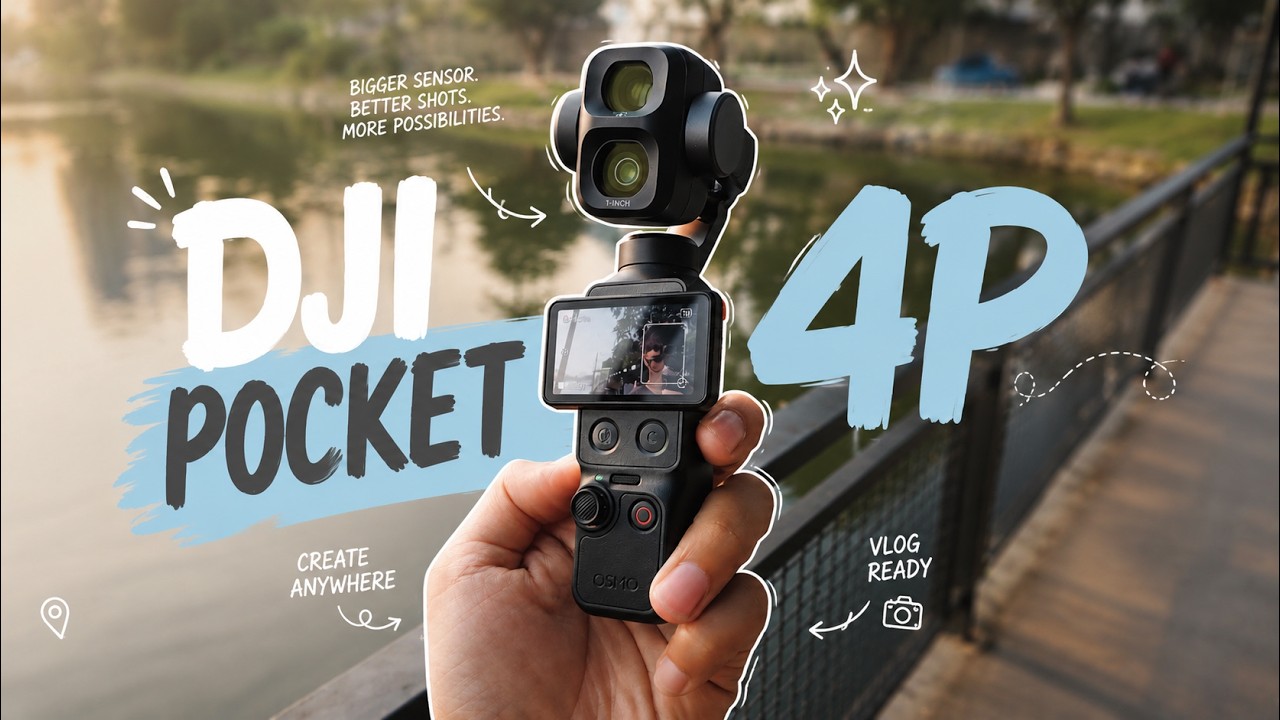 Impresi Awal Kamera DJI Pocket 4P Indonesia