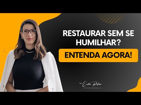 God Doesn't Want You to Restore Your Marriage Through Humiliation | Dr. Erika Rolim