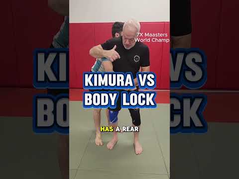 Stop the Body Lock Slam: Kimura Counter #mma #jiujitsu #bjj